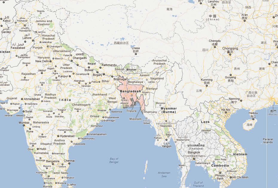 haritasi banglades hindistan